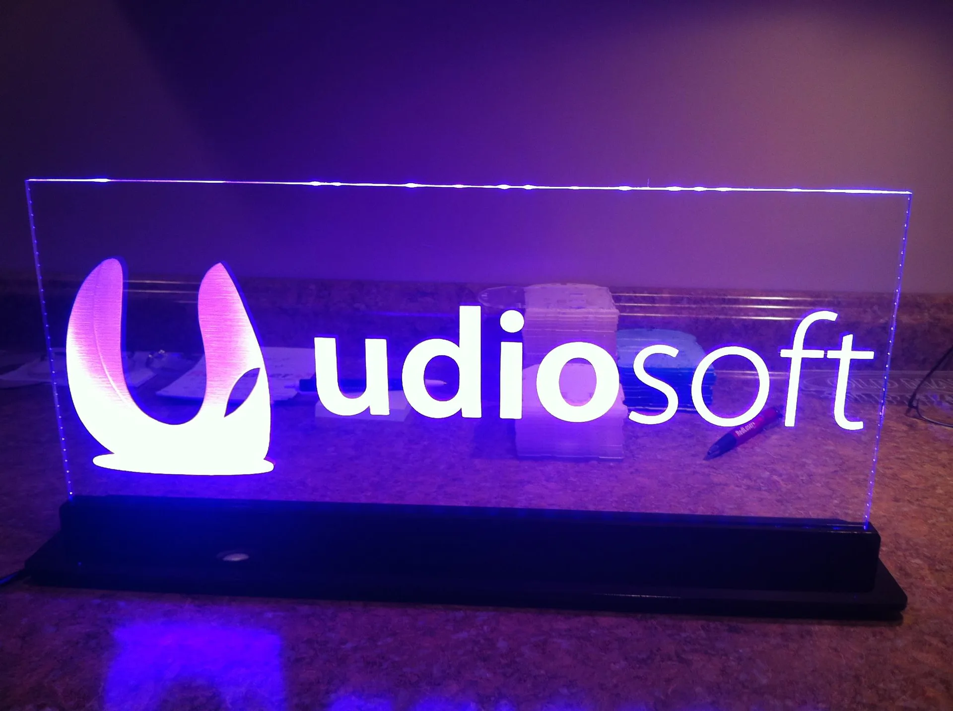 Laser engraved crystal plaque, glass, keychain, and wine bottle